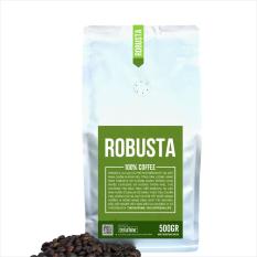 Cà phê Robusta rang xay nguyên chất 500g – The Kaffeine Coffee – Theo dõi shop nhận ngay 10% không điều kiện – rang light (coffee)