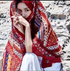 Khăn choàng thổ cẩm boho thời trang Du Mục