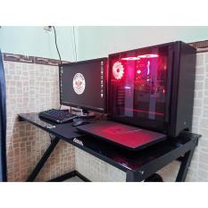 Bàn Máy Tính Chữ Z Gaming Mặt Kính Cường Lực
