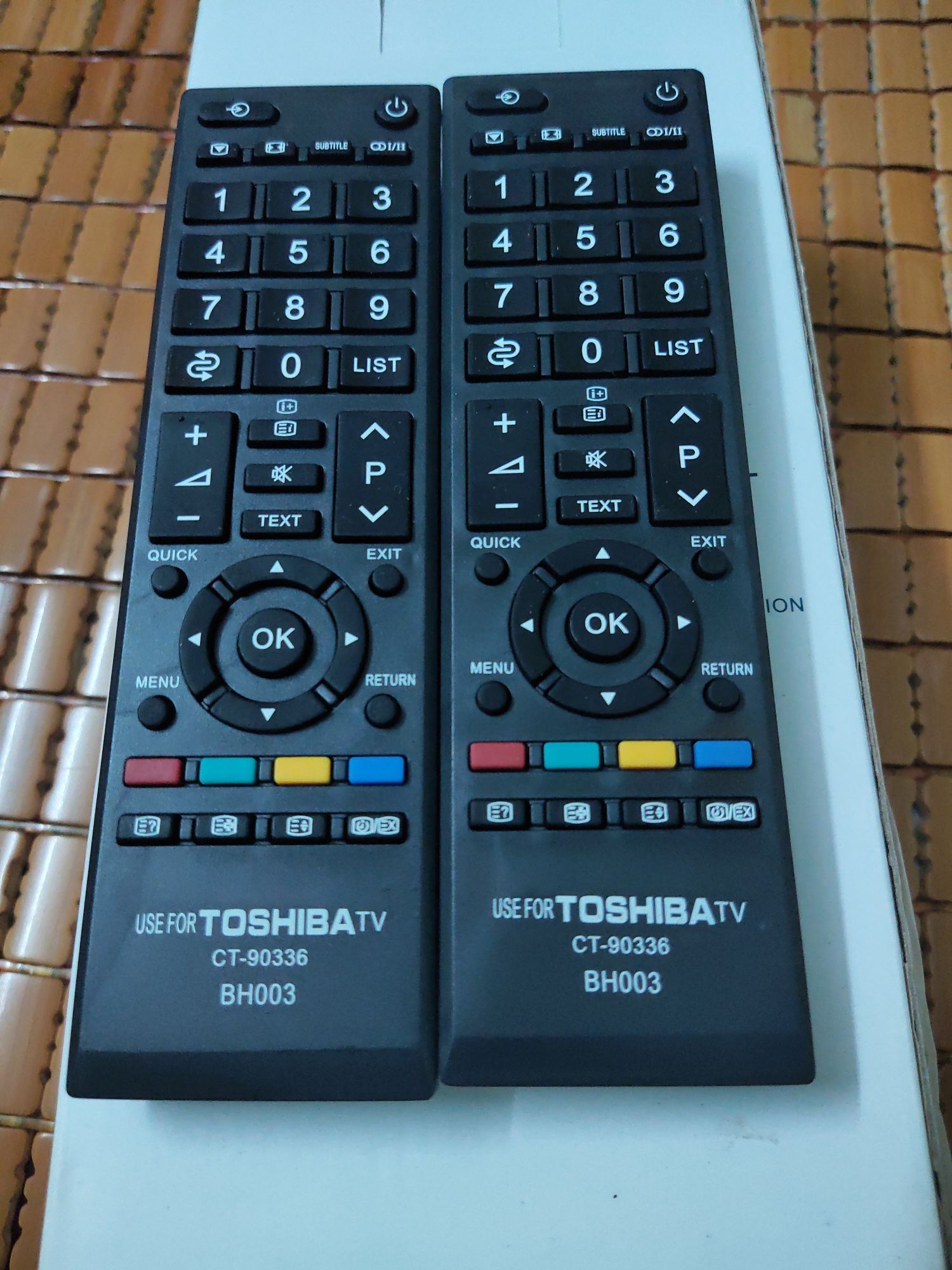 Remote điều khiển tivi Toshiba Ct-90336