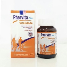 Pharvita Plus Bổ Sung Vitamin Và Khoáng Chất nhanh chóng hiệu quả Lọ 30 viên chính hãng