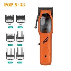 Tông đơ cắt tóc POP S-33 Chuyên nghiệp máy công xuất cực khoẻ