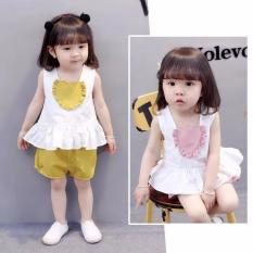 Bộ cộc tay cho bé gái cực xinh