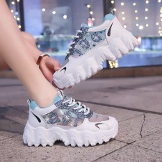 Giày thể thao nữ độn đế kim tuyến mã 100, giày sneaker nữ thoáng khí hot trend 2020