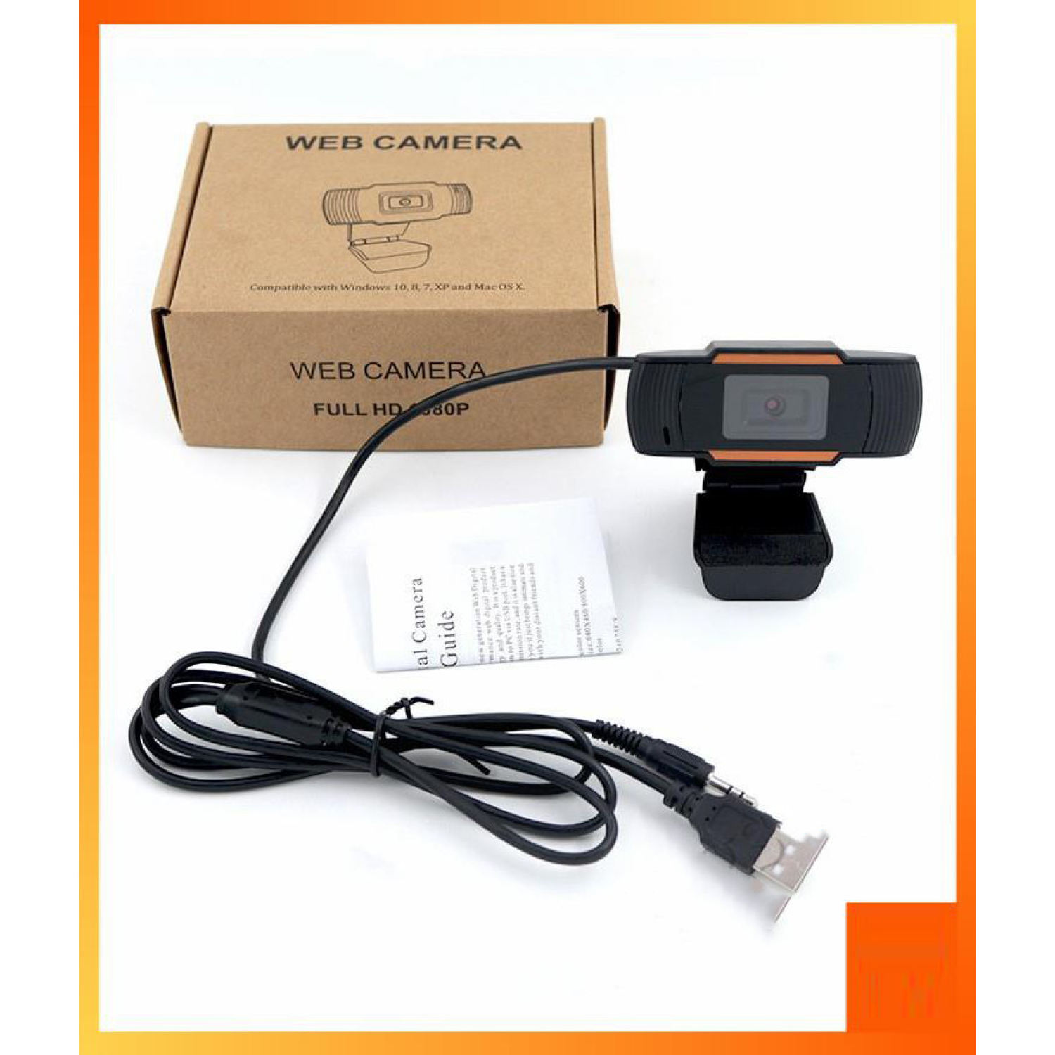 (lᴏại 1)Webcam máy tính có mic 720P , Webcam có mic Chuyên Dụng Cho Livestream Học Và Làm Việc Online...