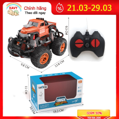 Xe địa hình leo núi điều khiển từ xa tốc độ cao, vượt mọi địa hình, bền bỉ chắc chắn (màu da cam)