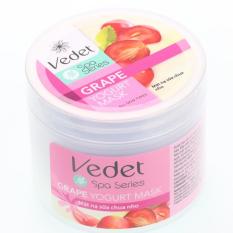 Mặt nạ sữa chua nho Vedet hũ 120g