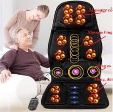 Ghế Massage Hồng Ngoại, Đệm Massage Toàn Thân,Ghế Nệm Văn Phòng, Ghế Massa Toàn Thân Cao Cấp Thế Hệ Mới, Bảo hành 1 ĐỔI 1 Trong Vòng 12 tháng