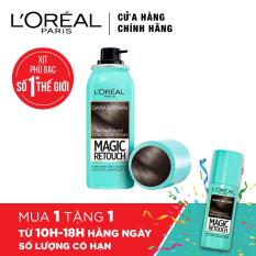 Xịt phủ bạc chân tóc tạm thời L’Oreal Paris Magic Retouch 75ml