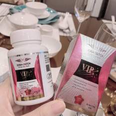 Tuýp cao thảo dược + Dora detox VIP giảm cân hiệu quả kèm quà