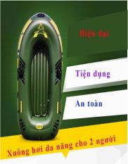 Thuyền Hơi Câu Cá- Xuồng Bơm Hơi Du Lịch Chất Liệu Cao Cấp Dành Cho 2 Người