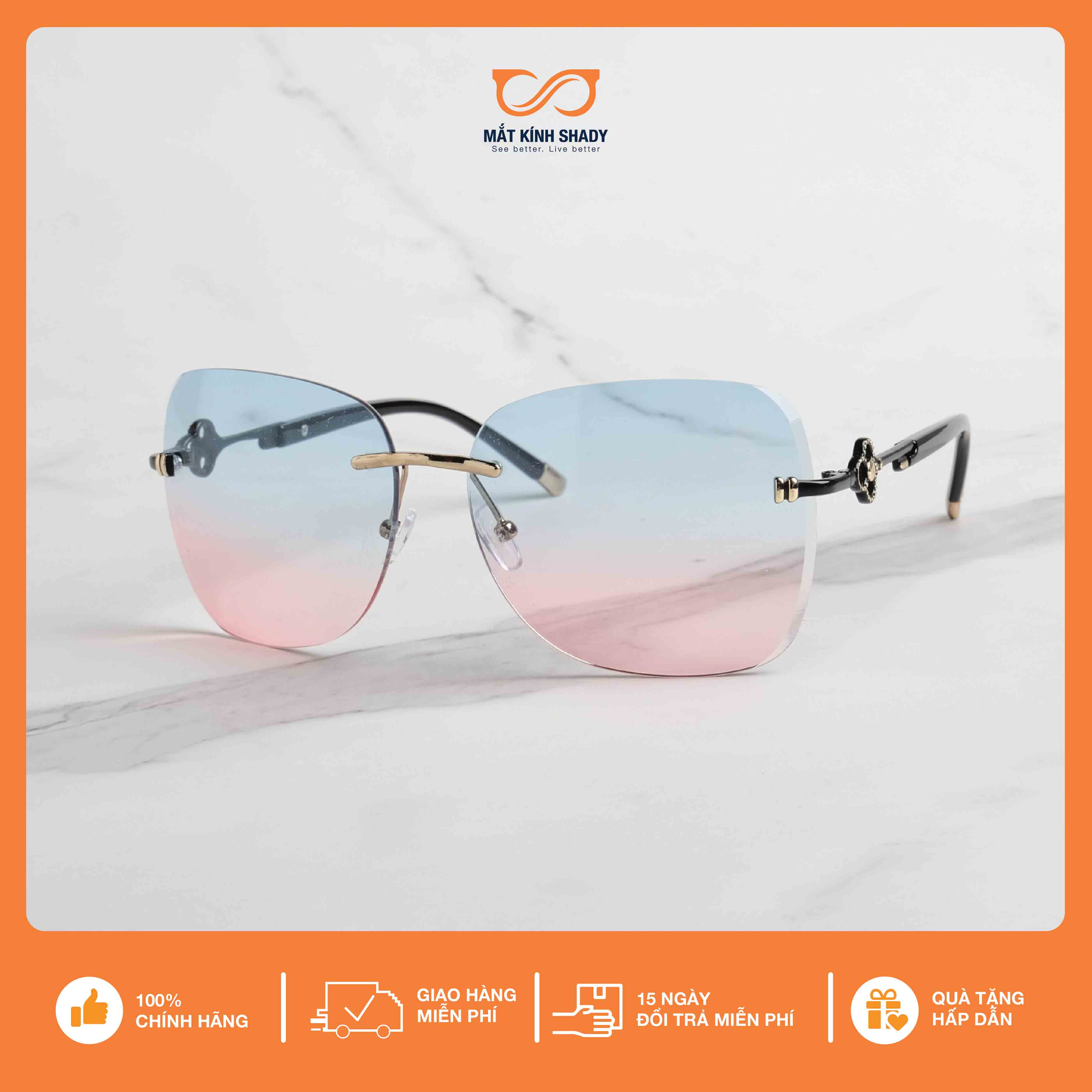 Kính Mát Hợp Kim Shady Unisex MK1010 (Nhiều Màu)