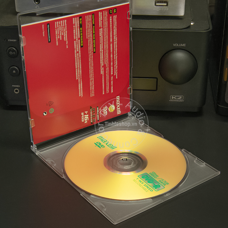 Đĩa trắng DVD 4.7GB 120min 1x-16X Maxell - 1 chiếc