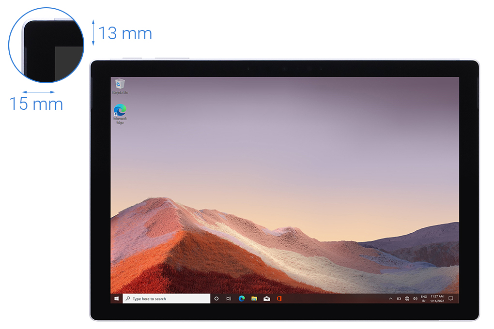 Laptop Surface Pro 7 i5 1035G4/8GB/256GB/12.3