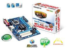 Main Giga GA-G41MT-S2P soket 775 Hỗ trợ CPU Quad core 8G DDR3