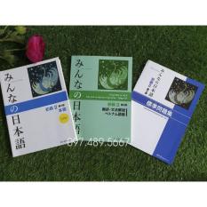 Sách tiếng nhật- Minna no Nihongo II (Bộ ba cuốn bản mới chữ in màu: Sách giáo trình, Bản dịch và ngữ pháp, Bài tập)