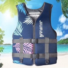 Neoprene Boating Life Vest Wear-Resistant Adult Children Buoyancy Vest Multipurpose Nylon Webbing Breathable Outdoor Accessories