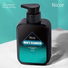 sữa rửa mặt cho nam da dầu mụn chính hãng nicor 150g sữa rửa mặt nam trắng da ngừa mụn dưỡng ẩm thành phần thực vật lavenco La056