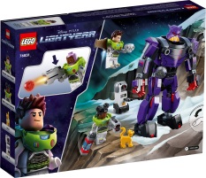 Đồ Chơi Lắp Ghép Chính Hãng LEGO Disney and Pixar’s Lightyear Zurg Battle – 76831 – 261 Mảnh Ghép