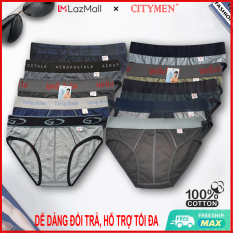 Combo 10 Quần Lót Nam cao cấp | nhiều lưng | vải cotton 2 chiều | CITYMEN | đồ lót | quần xì | xịp, sịp nam