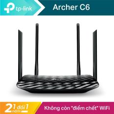 TP-Link Bộ phát wifi (Cuc phat wifi) Chuẩn AC 1200Mbps Archer C6 – Hãng phân phối chính thức