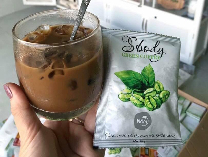 SBODY GREEN COFFEE TRÀ GIẢM CÂN CÀ PHÊ SỮA