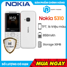 Điện thoại Nokia 5310 (2020) – Hàng chính hãng, Bảo hành 12 tháng [Điện thoại giá rẻ]