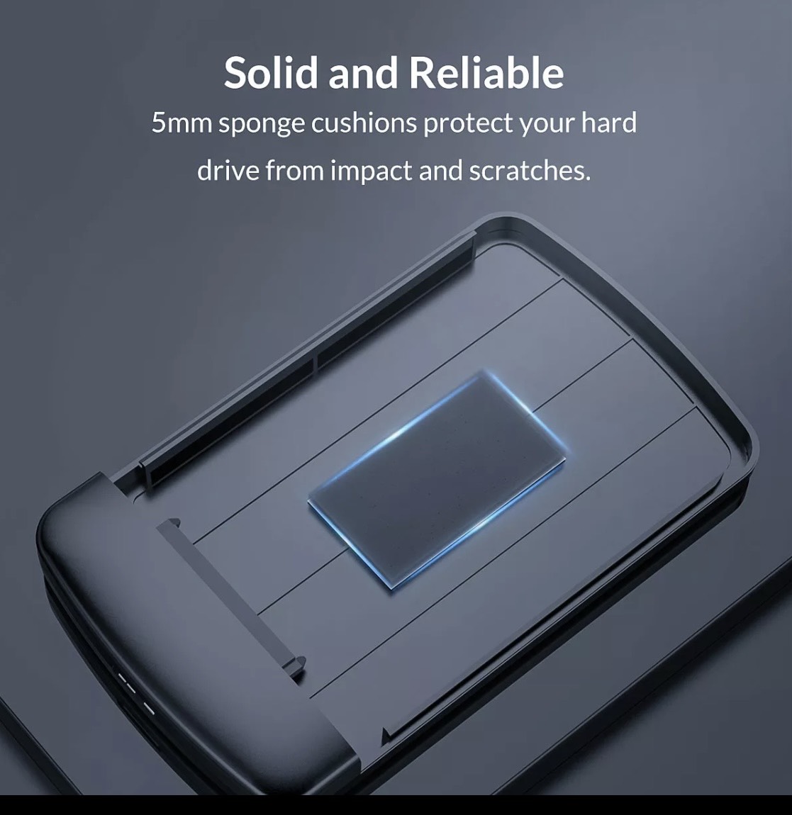 Hộp đựng ổ cứng Orico 2.5 inch dùng cho Ổ HDD laptop ,SSD SATA sang USB 3.0 thành ổ cứng...