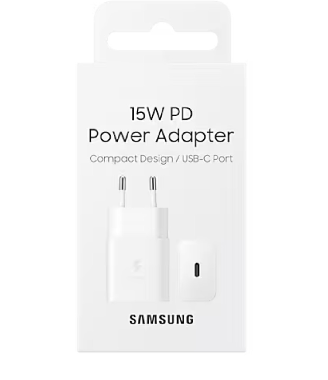 Cốc Sạc Samsung Power Adapter 15W Type C PD EP-T1510 - Hàng Chính Hãng