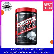 Creatine Drive của Nutrex hỗ trợ Tăng Sức Bền, Sức Mạnh đốt mỡ giảm cân 60 lần dùng – Phân phối chính thức