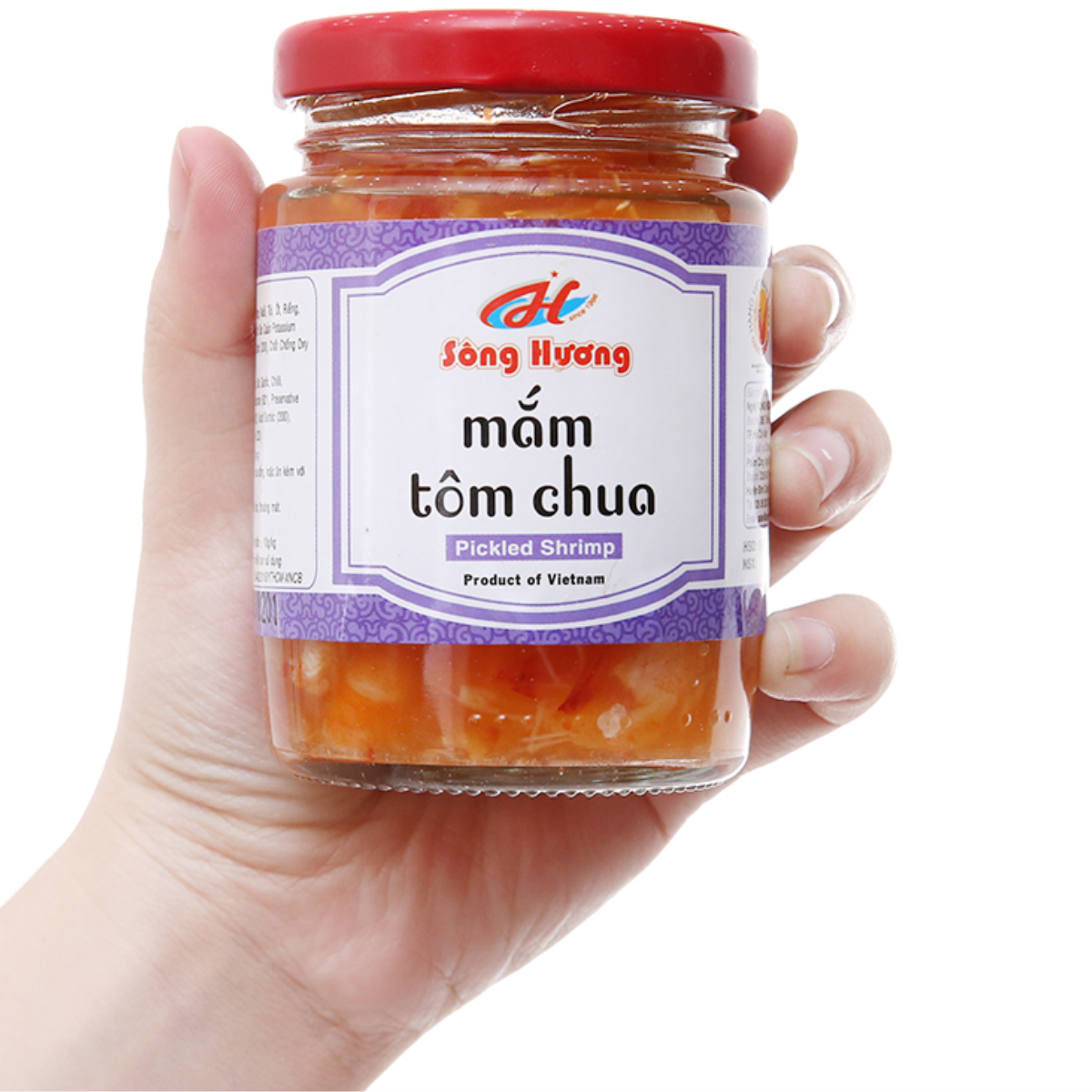 Mắm Tôm Chua Sông Hương Foods Hũ 430g - Làm quà Tết , ăn kèm chả lụa , bánh chưng...