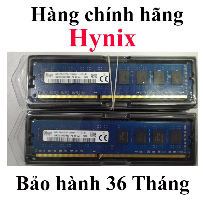 Ram Hynix 8GB Bus 1600 mới 100% cho máy tính để bàn, Ram cho máy tính cây PC - Bảo...