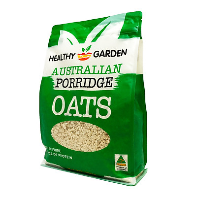 Yến mạch Úc tươi nguyên chất Healthy Garden nhập khẩu chính hãng từ Úc túi 900 gr - dòng yến...