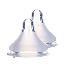 Núm ty silicon gel 100 thiên nhiên siêu mềm như ty mẹ, ( Cổ Rộng 5cm dáng chim bồ câu )