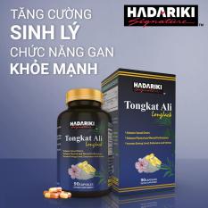 Thực Phẩm Chức Năng Bổ Thận Tráng Dương Hadariki Tongkat Ali (Chai 90 viên)
