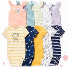 Body Chip Xuất Dư Cho Bé ngắn tay chất liệu cotton cao cấp (4-12kg)