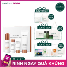 Bộ sản phẩm đặc biệt chăm sóc dưỡng sáng da 3 trong 1 innisfree Brightening Pore Serum Set