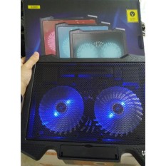[HCM]Đế Tản Nhiệt Laptop Cooler Pad S200 – Fan Notebook Cooler Pad S200n Led Siêu Bền