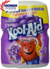 Bột Pha Nước Trái Cây Hương Nho Kool – Aid Grape 538g