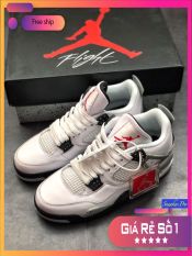 ( FULL BOX) Giày thể thao nam nữ Air Jordan 4 Retro pure money năng động êm ái