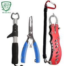 Bộ Kìm Kẹp Cá đa năng đủ loại kìm lớn kìm nhỏ kẹp cao cấp gỡ lưỡi câu, cắt dây … Duli