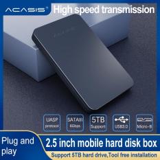 ACASIS FA-07US USB 3.0 to SATA External HDD case for 2.5 inch SSD HDD Enclosure Mobile hard disk Box Slim Easy to Carry support 5TB 5Gbps