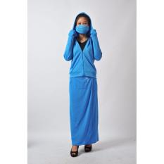 Áo chống nắng thông hơi thoáng khí Airism (màu xanh)