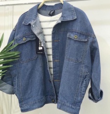 Áo Khoác Denim Khói-Xanh Navy