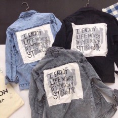 ÁO KHOÁC JEAN NỮ HÀN QUỐC TYNA FASHION AKJN 003