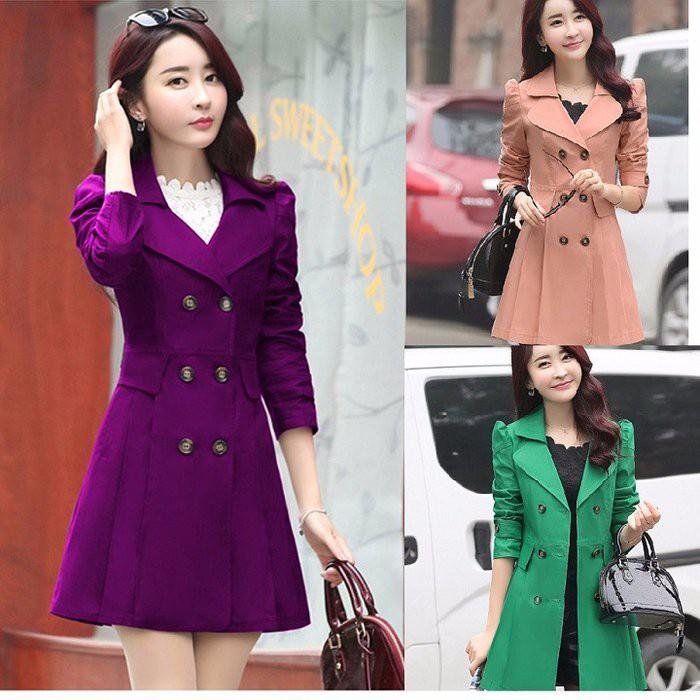 Áo Khoác Kaki XếP Ly ThờI Trang Tat043k