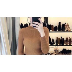 Áo len tơ siêu mềm ấm cổ ba phân Chipxinhxk (đỏ)