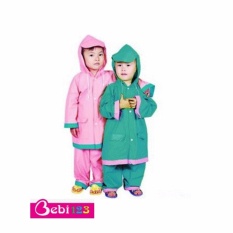 Áo Mưa Bộ Hugo Cho Bé Gái