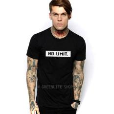 ÁO THUN NAM NO LIMIT GL171 (ĐEN)