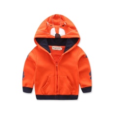 Nơi Bán Baby Boy Clothes 2017 New Autumn kids Coat Jacket For Boy Cartoon Fox Hooded Zipper Windbreaker Full Sleeve Toddler Outerwear – intl   MiniGaga kids fashion factory